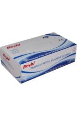 Beybi Nitril Pudrasız Muayene Eldiveni (S-M-L-XL ) 100' Lü