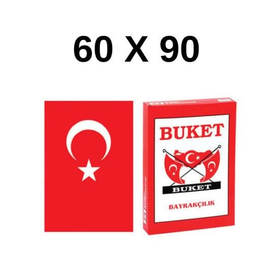 BUKET Türk Bayrağı 60 x 90