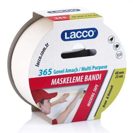 Lacco Maskeleme Bantı - 48 mm* 25 mt.