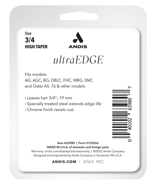 Andis Ultraedge Traş Bıçağı 3/4 HT Numara