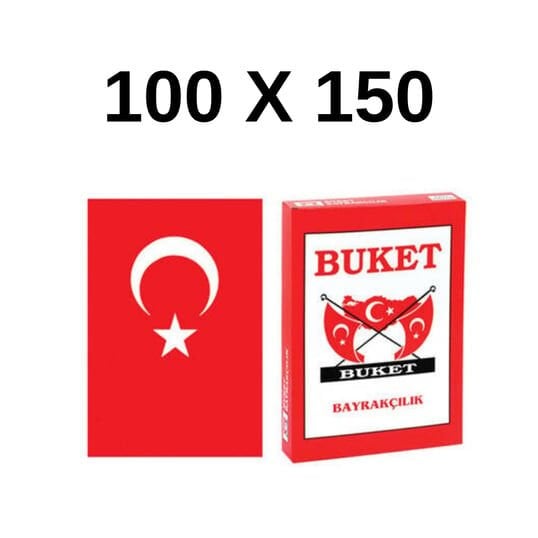 BUKET Türk Bayrağı 100 X 150