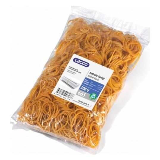 Lacco İnce Ambalaj Lastiği %100 Kauçuk 500 gr Mini