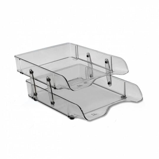 Hareketli Evrak Rafı 2 Katlı Şeffaf