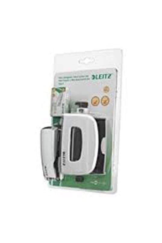 Leitz 5561-01 Wow Zımba + Delgeç Seti Beyaz