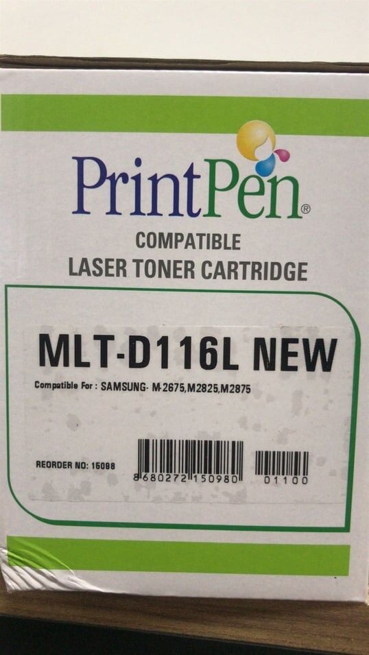 Printpen Laser Toner MLT-D116L NEW