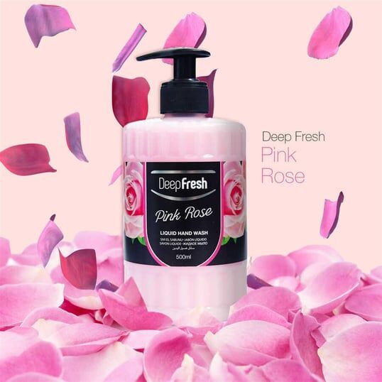 Deep Fresh 500 ml Romance Serisi Sıvı El Sabunu Pembe Gül