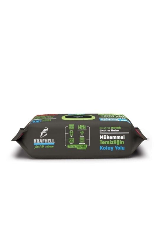 KRAFHELL Fast & Clean Ekstra Büyük Yüzey Temizlik Havlusu XL 100 Yaprak
