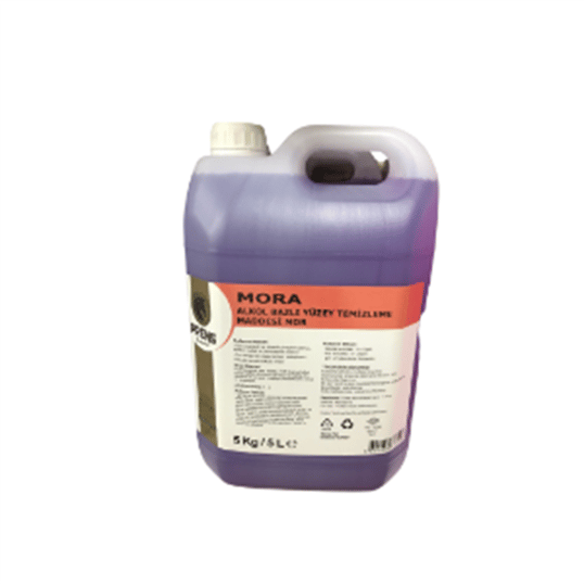 PRENS MORA ALKOL BAZLI Yüzey Temizleme Maddesi MOR 5 KG