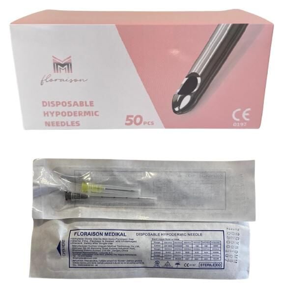 Dolgu Kanülü 22 G 70 MM 50 Adet /1 kutu