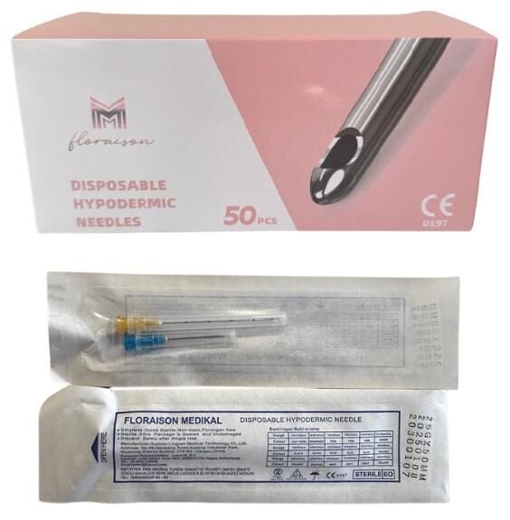 Dolgu Kanülü 25 G 38 MM 50 Adet /1 kutu