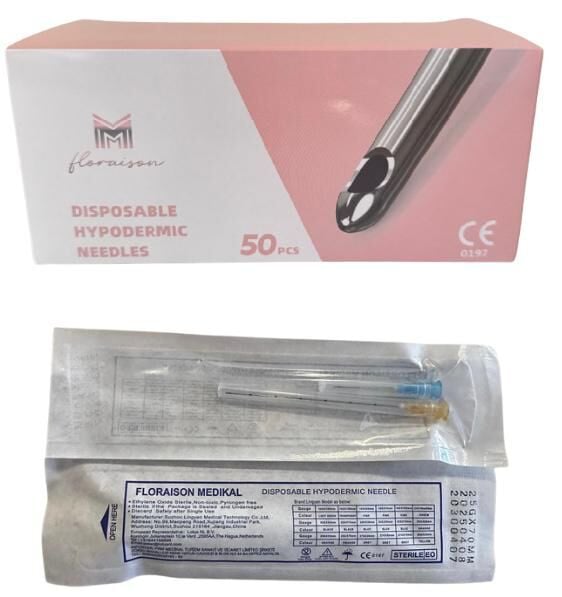 Dolgu Kanülü 25 G 70 MM 50 Adet /1 kutu