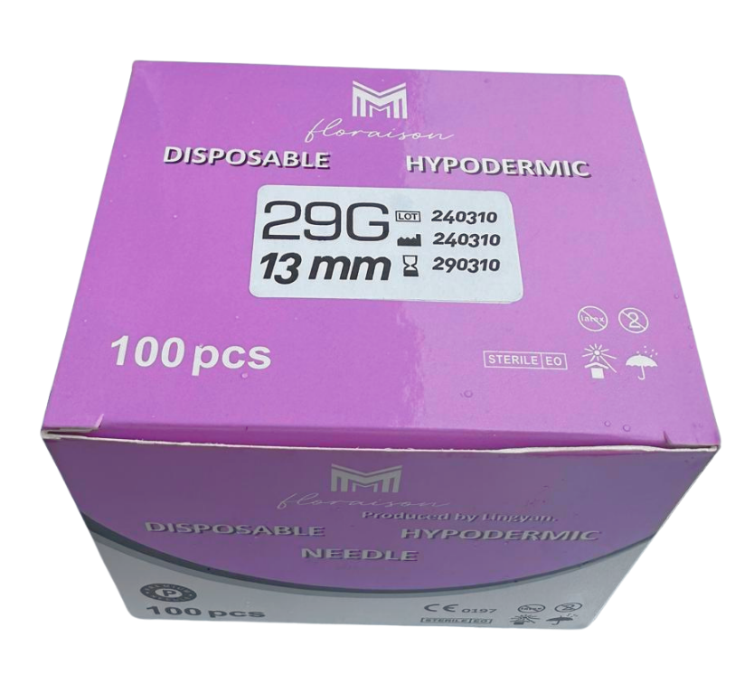 Mezoterapi İğne Ucu 29G 13 MM 100 Adet / Kutu