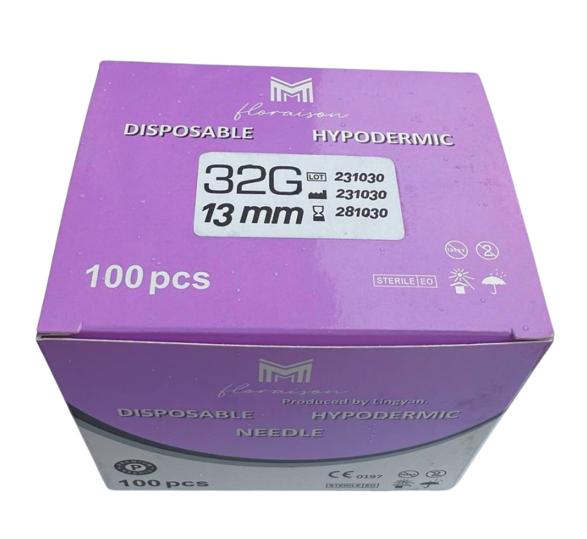 Mezoterapi İğne Ucu 32 G 13 MM 100 Adet / Kutu
