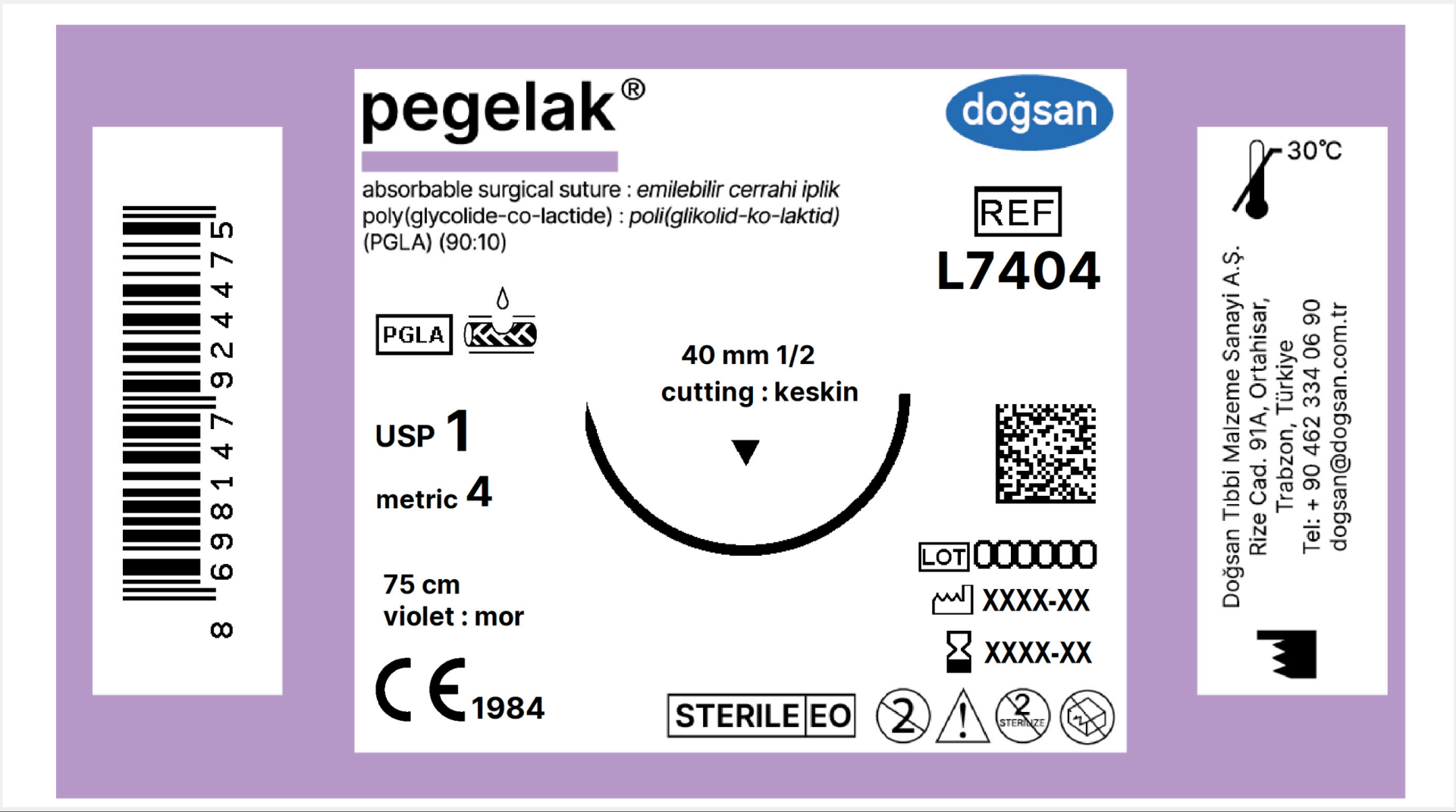 Pegelak 1 40 1/2 keskin(▼),75cm